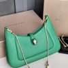 Serpenti Baia Shoulder Bag Small Emerald