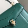 Serpenti Forever Medium Top Handle Bag Medium Emerald