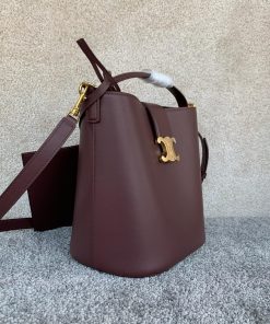 Alternative view of Louise Bucket Medium Chestnut