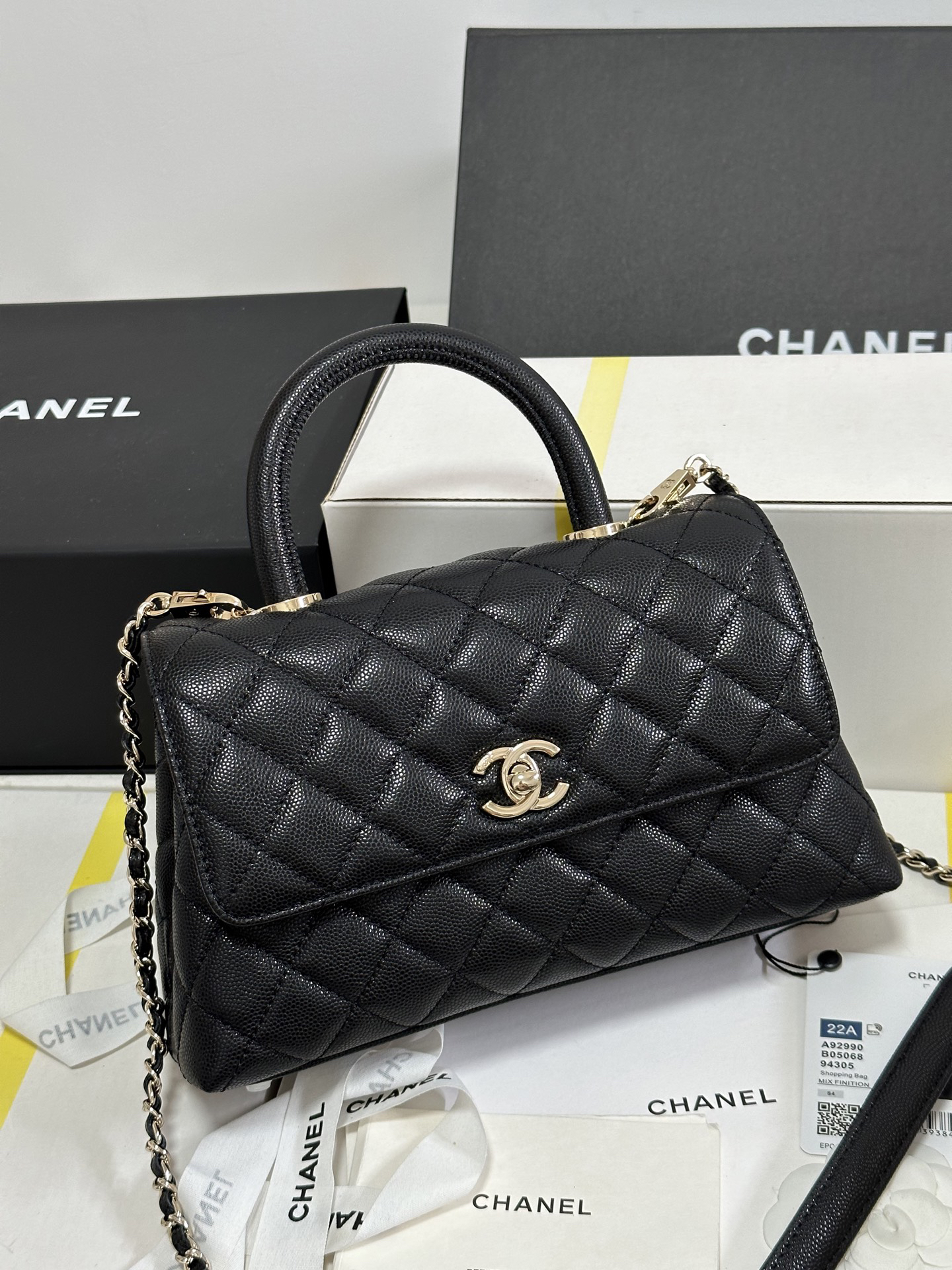 Flap Bag With Top Handle - Image 3