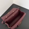 Bel Air Small Dark Burgundy