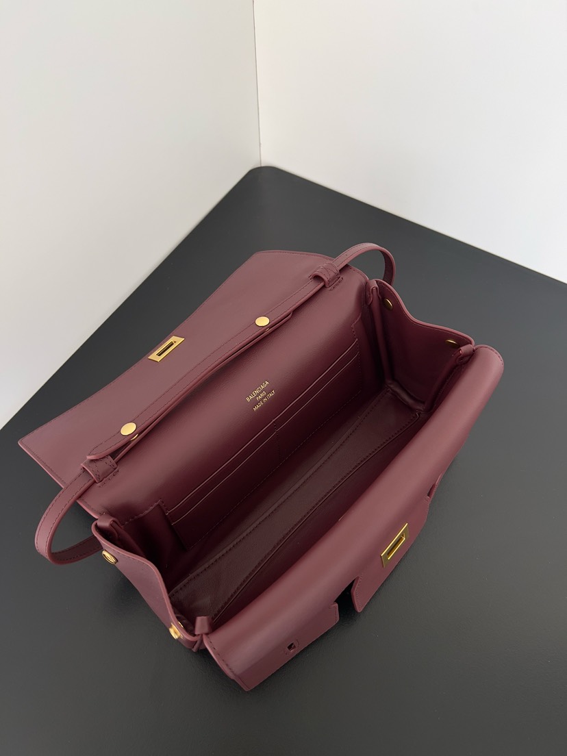 Bel Air Small Dark Burgundy
