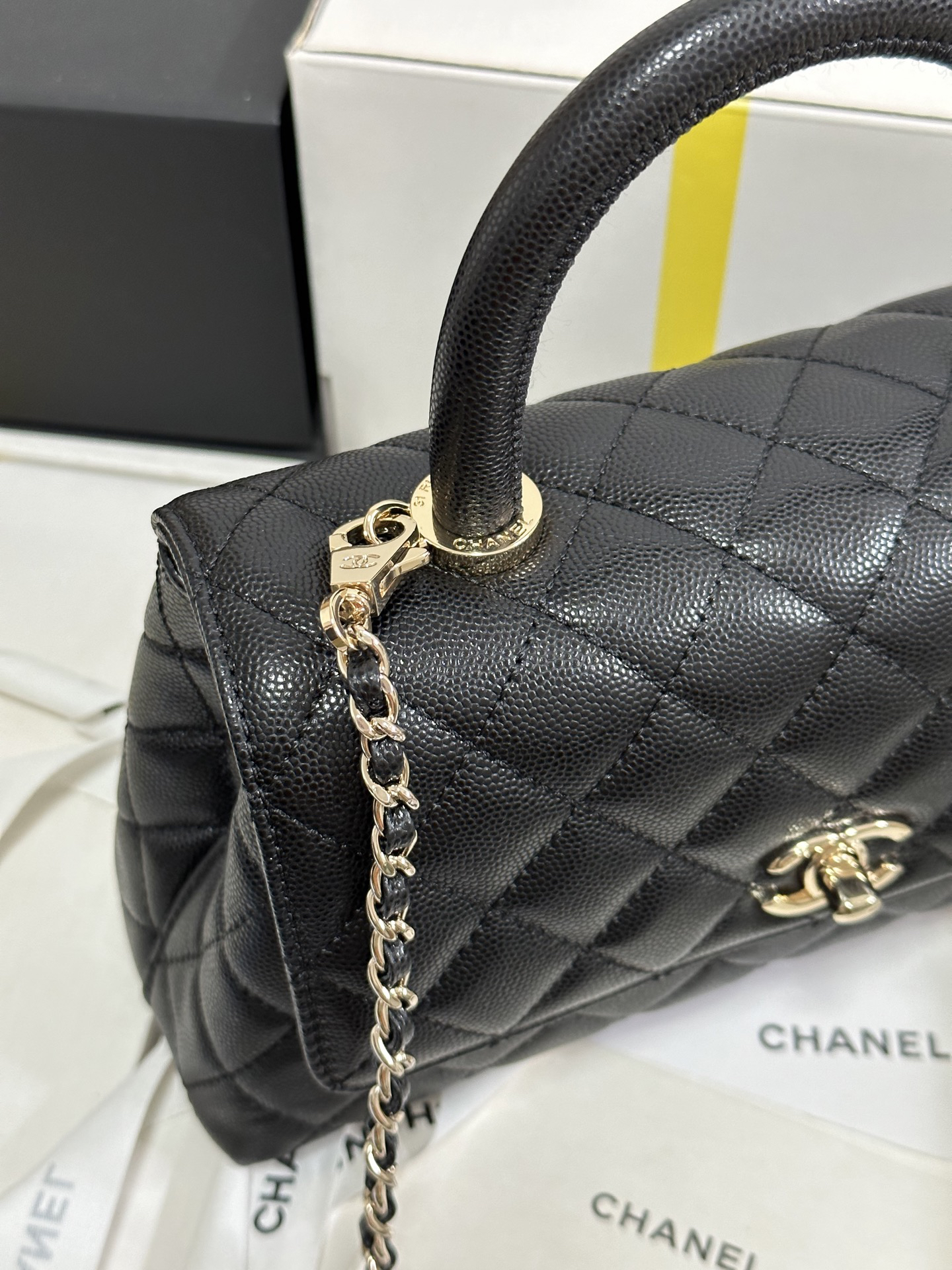 Flap Bag With Top Handle - Image 5