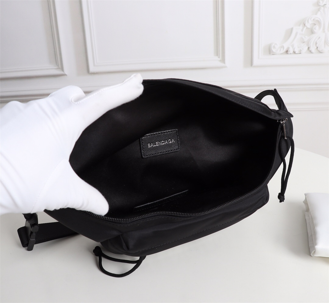 Nylon Logo Embroidered Wheel Belt