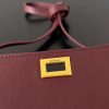 Bel Air Small Dark Burgundy