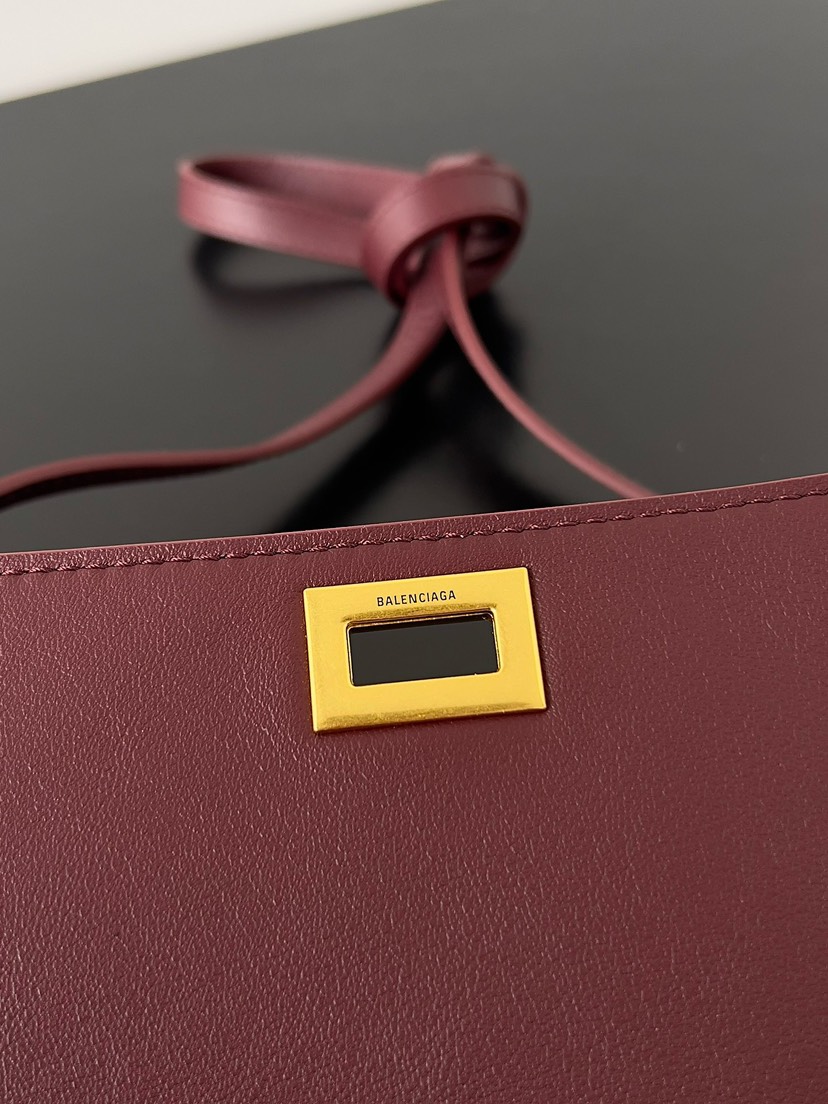 Bel Air Small Dark Burgundy