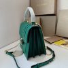 Serpenti Forever Top Handle Bag Small Emerald