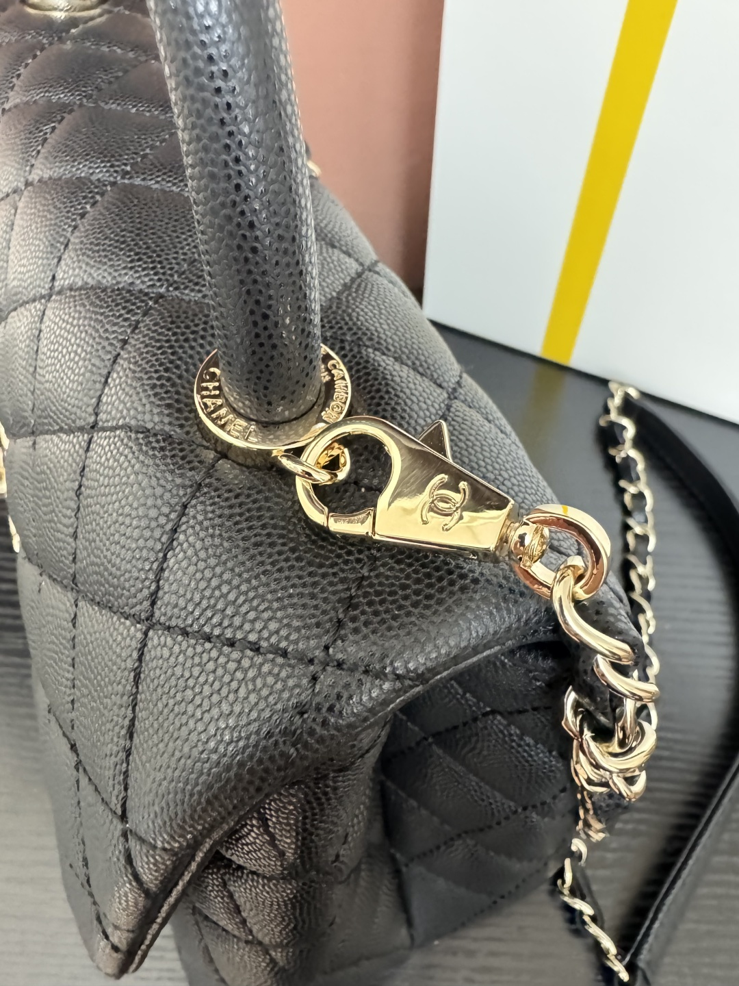 Flap Bag With Top Handle - Image 6