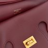 Bel Air Small Dark Burgundy