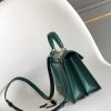 Serpenti Forever Medium Top Handle Bag Medium Emerald
