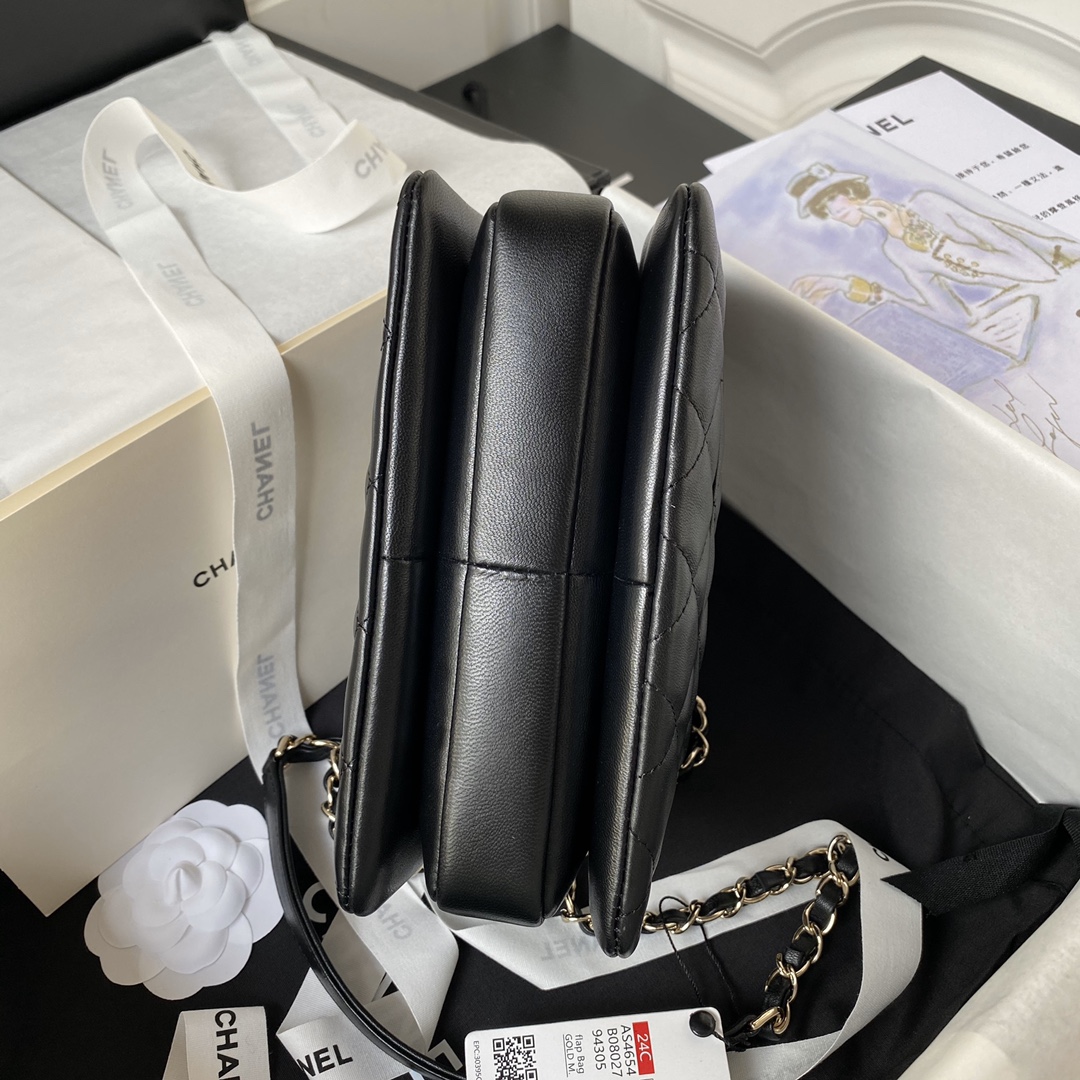Flap Bag With Top Handle - Image 7