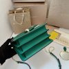Serpenti Forever Top Handle Bag Small Emerald