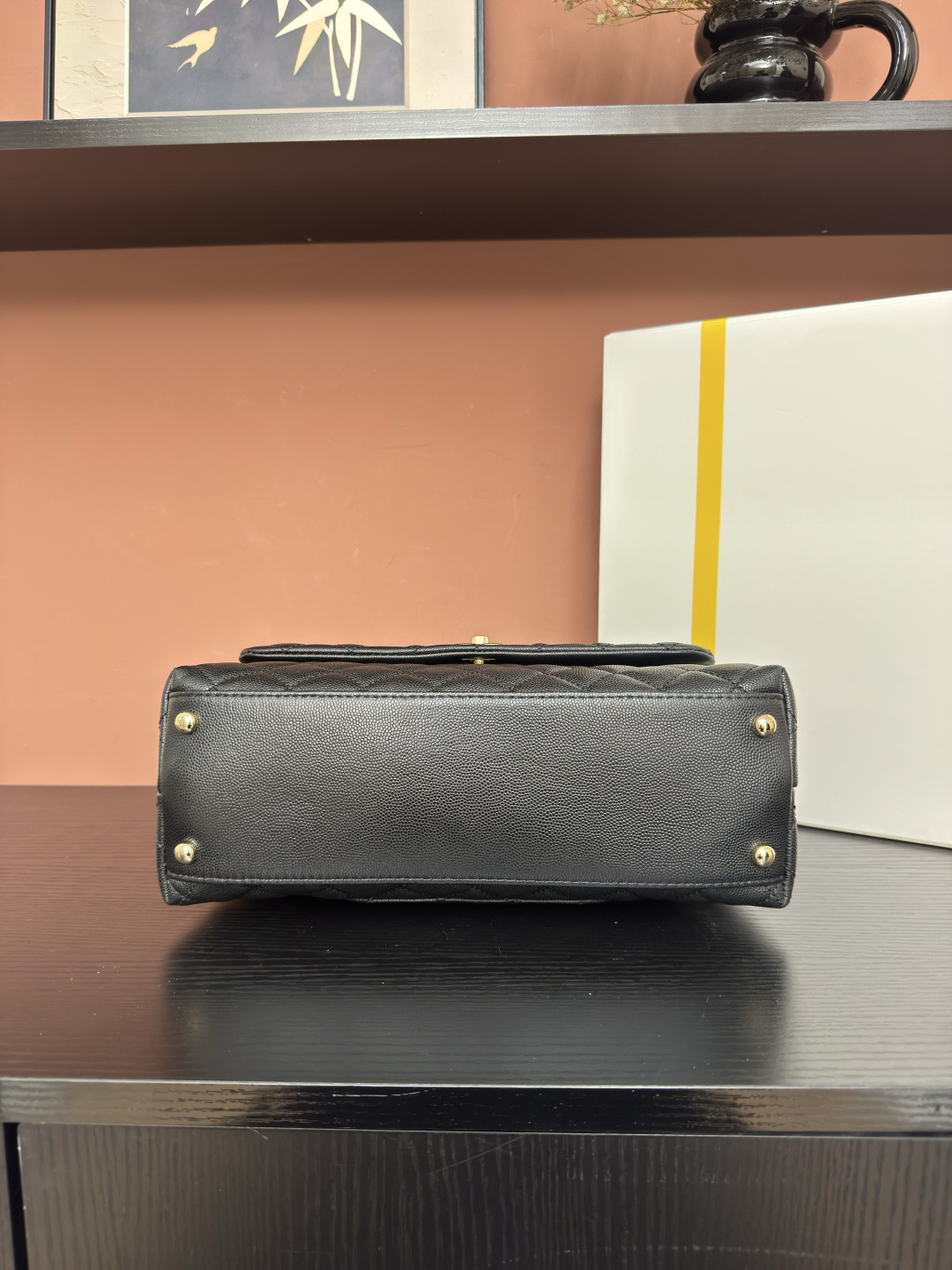 Flap Bag With Top Handle - Image 8