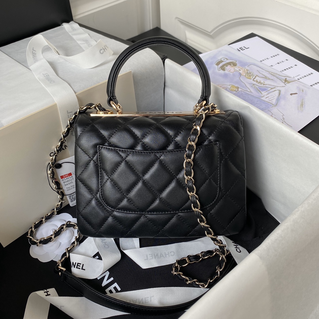 Flap Bag With Top Handle - Image 8