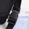 Nylon Logo Embroidered Wheel Belt