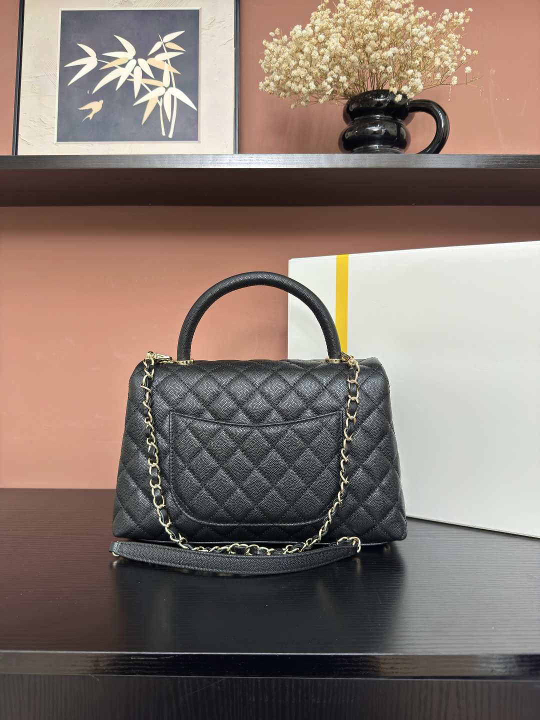 Flap Bag With Top Handle - Image 9