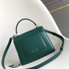 Serpenti Forever Medium Top Handle Bag Medium Emerald