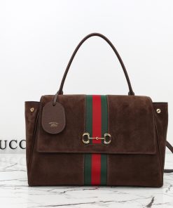 Paparazzo Large Top Handle Bag Dark Brown 29 × 37.1 × 17 cm