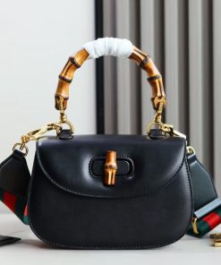 Bamboo 1947 Small Bag Black 15.2 × 21.1 × 7 cm