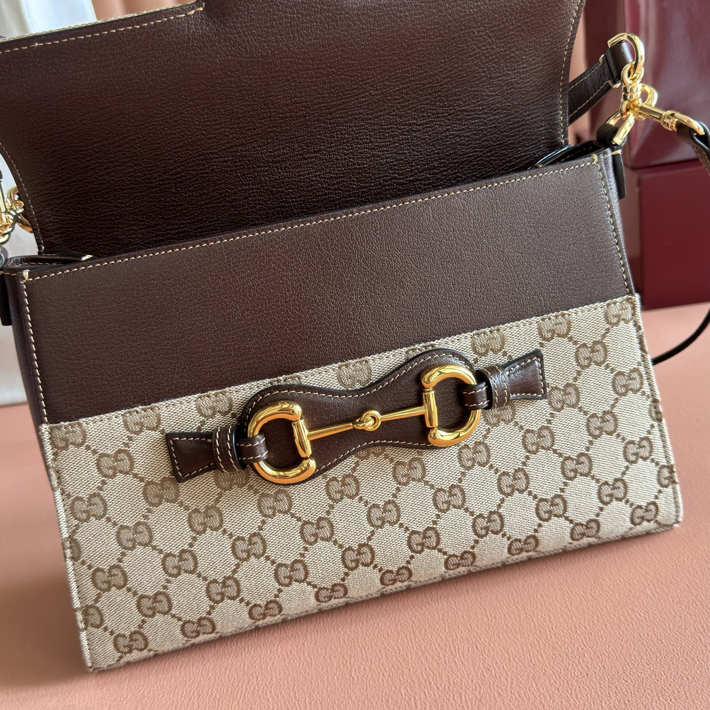Horsebit Duomo Medium Top Handle Bag - Image 4