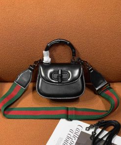 Bamboo 1947 Mini Bag Black 11.9 × 17 × 7.6 cm