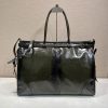 Prada Replica Designer Bags 1:1 Bonnie antiqued leather tote bag Forest 36.0x50.0x17.0 CM