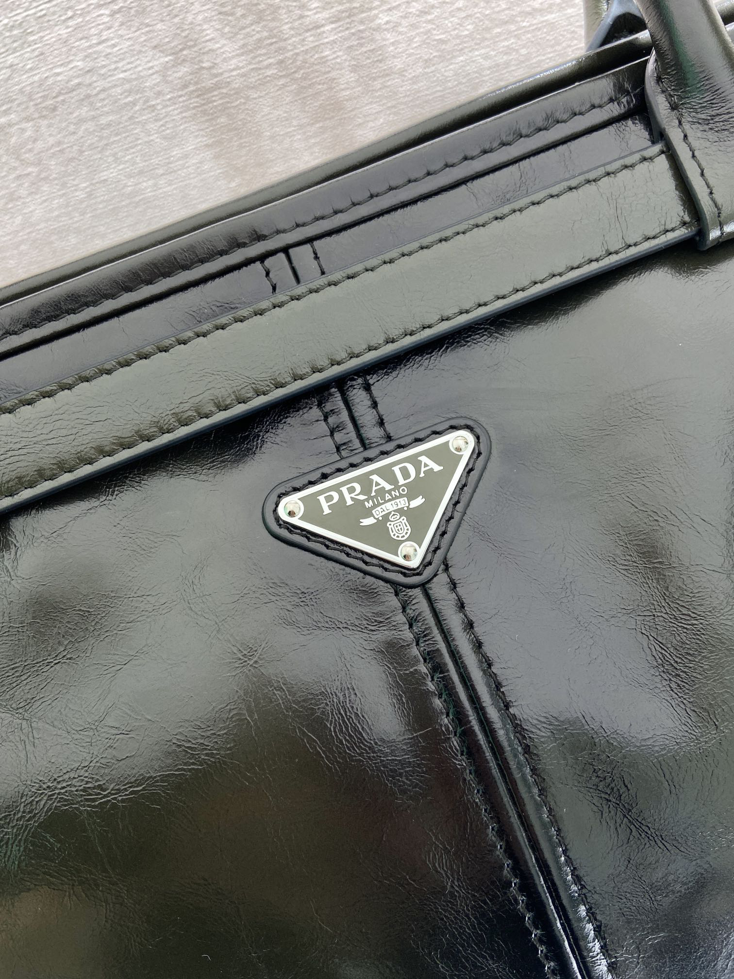 Bonnie Antiqued Leather Tote Bag - Image 3