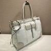 Bonnie Denim and Leather Tote Bag