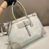 Bonnie Denim and Leather Tote Bag