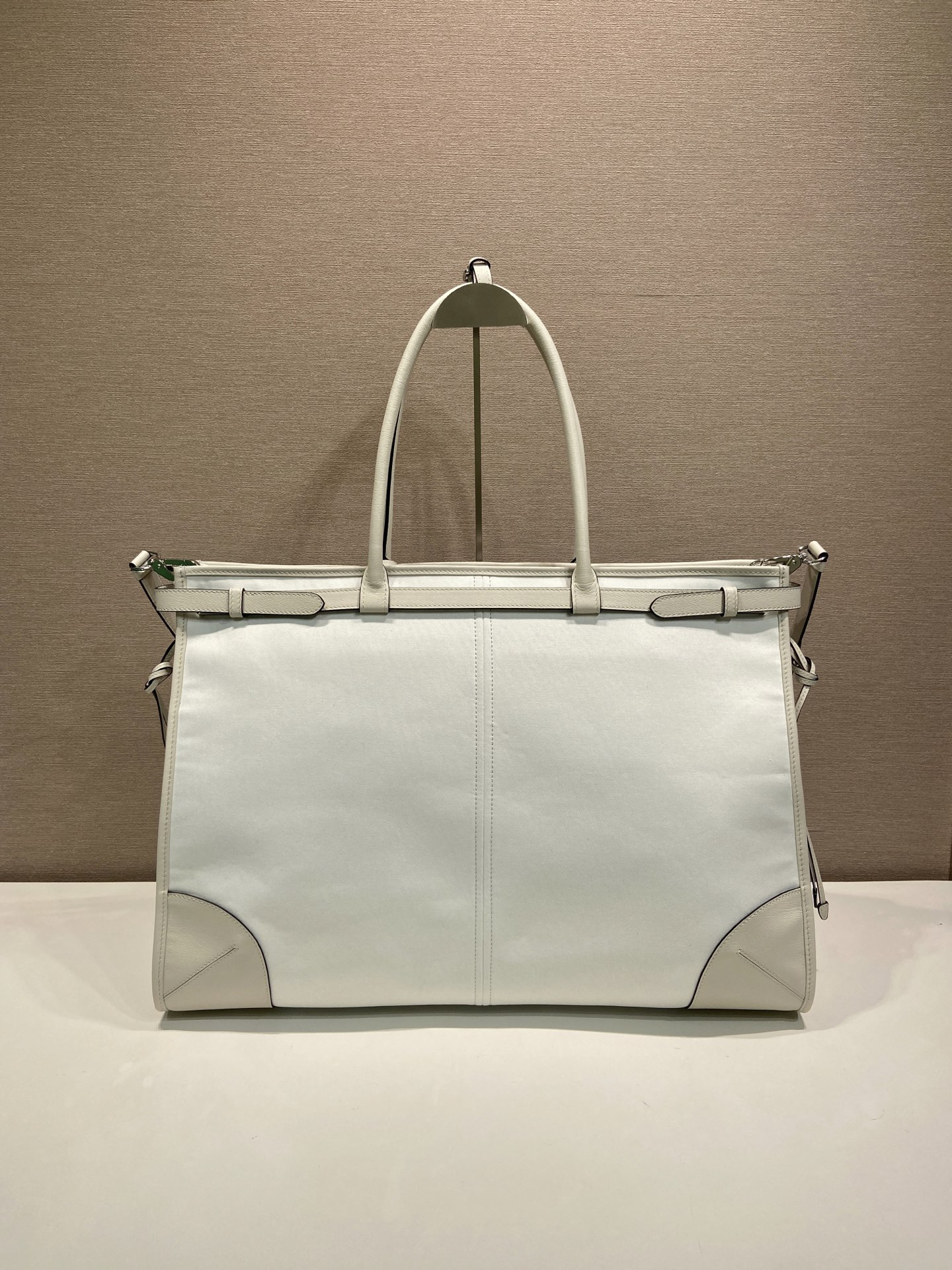 Bonnie Denim and Leather Tote Bag - Image 8