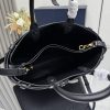 Buckle Large Leather Handbag with Belt