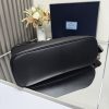 Buckle Large Leather Handbag with Belt