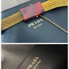 Buckle Leather Bucket Bag with Jeweled Belt