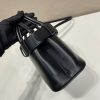 Buckle Small Leather Bag with Belt