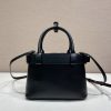 Buckle Small Leather Bag with Belt