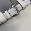 Buckle Small Leather Handbag with Belt