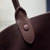 Buckle Small Leather Handbag with Belt