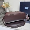 Buckle Small Leather Handbag with Belt
