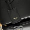 Double Small Saffiano Leather Bag