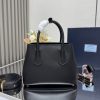 Double Small Saffiano Leather Bag
