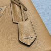 Double Small Saffiano Leather Bag
