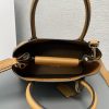 Double Small Saffiano Leather Bag