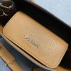 Double Small Saffiano Leather Bag