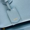 Double Small Saffiano Leather Bag