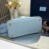 Double Small Saffiano Leather Bag