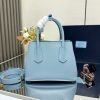Double Small Saffiano Leather Bag