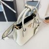 Double Small Saffiano Leather Bag