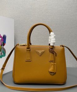 Galleria medium leather bag Caramel 19.5x28.0x12.0 CM