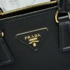 Galleria Patent Saffiano Leather Mini Bag