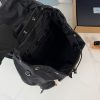 Re-Nylon and Saffiano Leather Backpack
